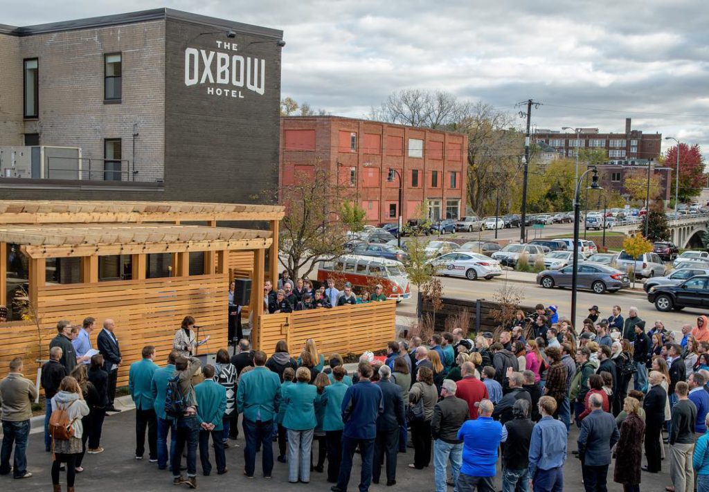 Ribbon Cutting Ceremony Eau Claire Chamber of Commerce The Oxbow Hotel